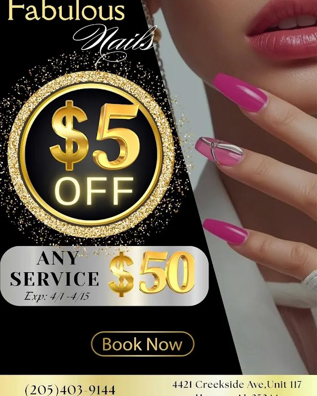 Fabulous Nails & Spa — Nail salon in Hoover